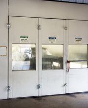 Exterior of Spray Paint Booth