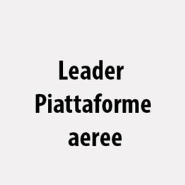 Leader Piattaforme aeree logo