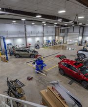 Wide Shot of Body Repair Area