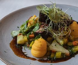 Speise im Restaurant Pilatus-Kulm