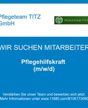 Pflegehilfskraft (m/w/d)