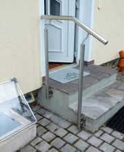 Treppenhandlauf Edelstahl