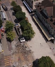 Lyss, Sanierung und Umgestaltung Marktplatz