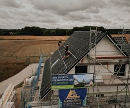Installation einer Photovoltaikanlage Weitsicht- Projekt von Rheingas Krakow