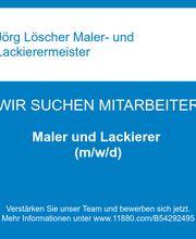 Maler und Lackierer (m/w/d)