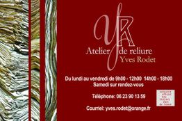 Atelier de Reliure Yves Rodet