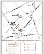 Plan Sixt Montparnasse