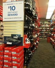 Athletic Shoes Section of Store