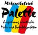 Malerei Palette