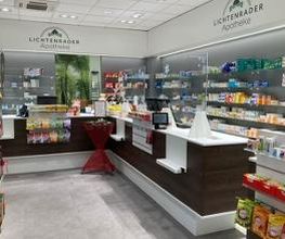 Innenansicht der Lichtenrader Apotheke, Berlin