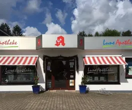 Aussenansicht der Lune-Apotheke