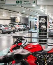 zone motos du parking Maubert - Collège des Bernardins à Paris