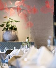 Vorbereitete Tische für einen Catering Einsatz der Alten Liebe