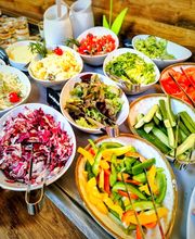 Salatbar im Barberino Restaurant
