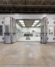 Exterior of Spray Paint Booth