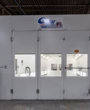 Exterior of Spray Paint Booth