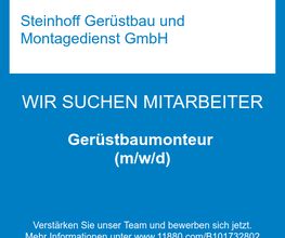 Gerüstbaumonteur (m/w/d)