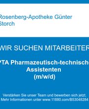 PTA  Pharmazeutisch-technische Assistenten (m/w/d)