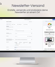 Benutzerfreundliches Newsletter-Tool für den einfachen Versand an Zielgruppen. Inklusive Vorschau-Funktion, Kontaktsegmentierung und personalisierten Inhalten.