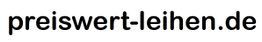 preiswert-leihen.de