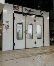 Exterior of Spray Paint Booth