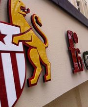 Außenwerbung - Fassadenbeschilderung mit Profilbuchstaben. Produziert von Werbung Werker aus Dresden.