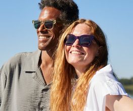Zonnebrillen met 100% UV-bescherming voor optimale bescherming van je ogen.