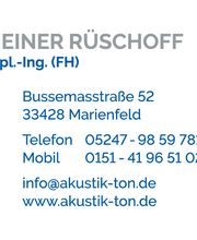 akustik & ton Heiner Rüschoff Bild 2