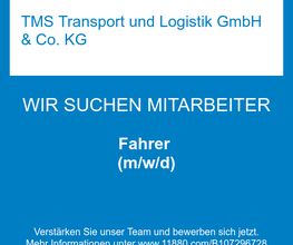 Fahrer (m/w/d)