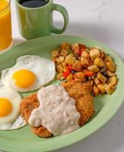 Chicken Fried Steak & Eggs