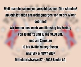 Western- und Army-Shop Bild 2