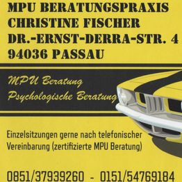 MPU Beratung Vorbereitung Passau - Fischer Christine - Psychologische Beratung