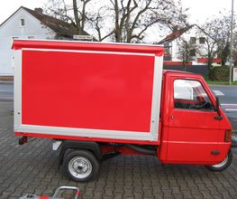 APE Verkaufsfahrzeug mit Klappen mobile Verkaufssysteme