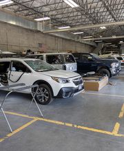 Exterior of Spray Paint Booth