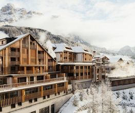 Aman Rosa Alpina, Italy - Winter Exterior