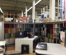 Standortbild Innenraum Wohnberatung MEGA eG Schwerin, Großhandel für Maler, Bodenleger und Stuckateure