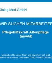 Pflegehilfskraft Altenpflege (m/w/d)