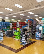 Wide Shot of Interior of Store