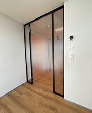 Glastrennwand Praxis