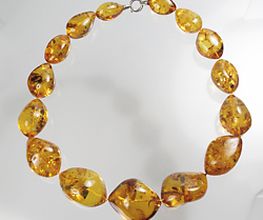 Barnsteen sieraden