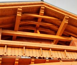 Dachstuhl mit Balkon