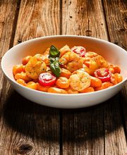 Gnocchi con Gamberi