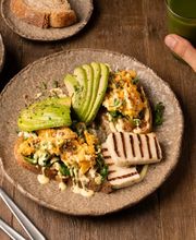 Tostada Loaded Avocado