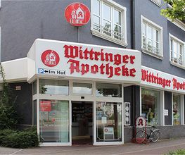 Aussenansicht der Wittringer-Apotheke
