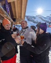 Skihütte Stand Bild 1
