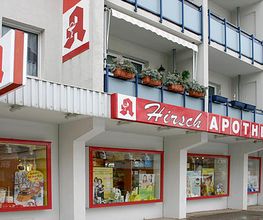 Aussenansicht der Hirsch Apotheke