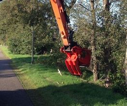 Knippen houtopslag