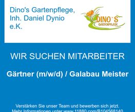 Gärtner (m/w/d) / Galabau Meister