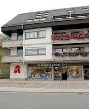 Aussenansicht der Sankt Martin-Apotheke Meckesheim
