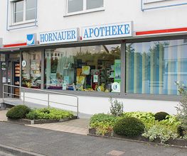 Aussenansicht der Hornauer Apotheke